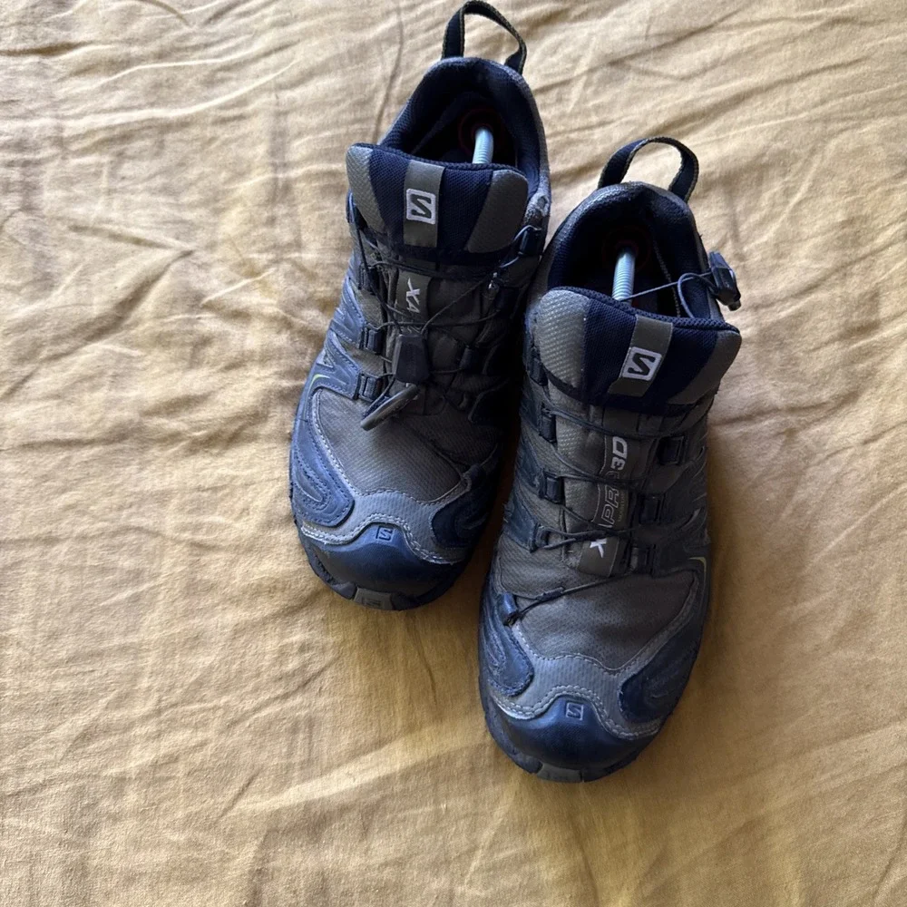 Salomon‎ XA Pro 3D Chassis Men Size 7 Green Well Loved But Solid